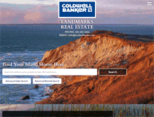 Tablet Screenshot of mvlandmarks.com